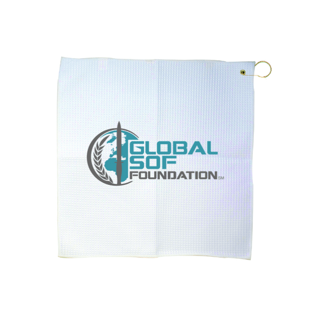 Custom 16" x 16" Waffle Golf Towel