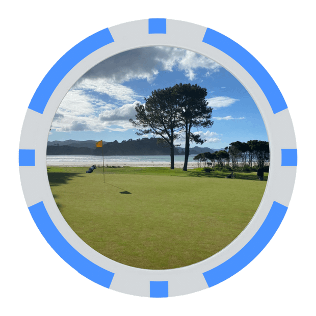 Light Blue Poker Chips