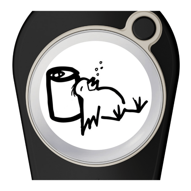 Pitchfix Original Divot Tool with Custom Ball Marker (Black)