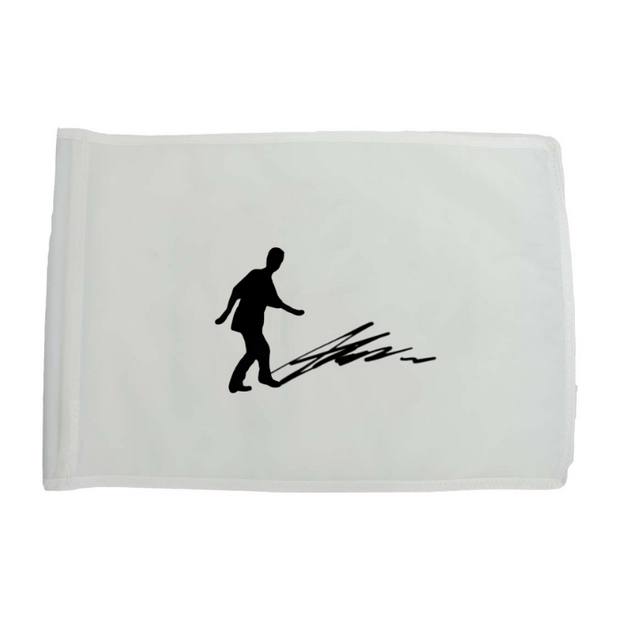 Golf Flag - White