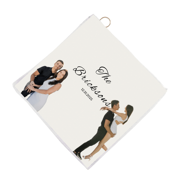 Custom 16" x 16" Golf Towel