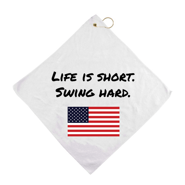 Custom 16" x 16" Golf Towel