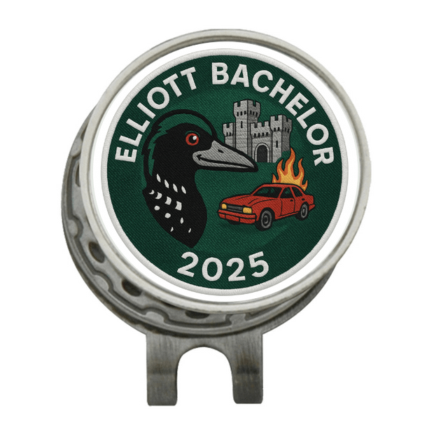 Hat Clip Ball Marker Silver