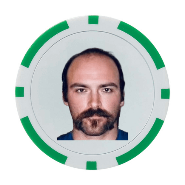 30 Poker Chips in Tube