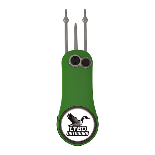 Green Pitchfix Fusion 2.5 Divot Tool