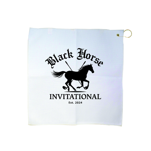Custom 16" x 16" Waffle Golf Towel