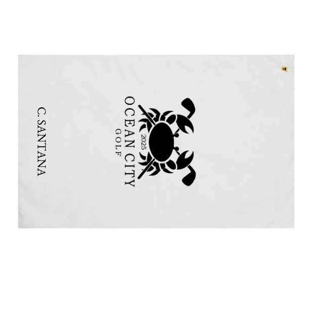 Custom 24" x 15" Golf Towel