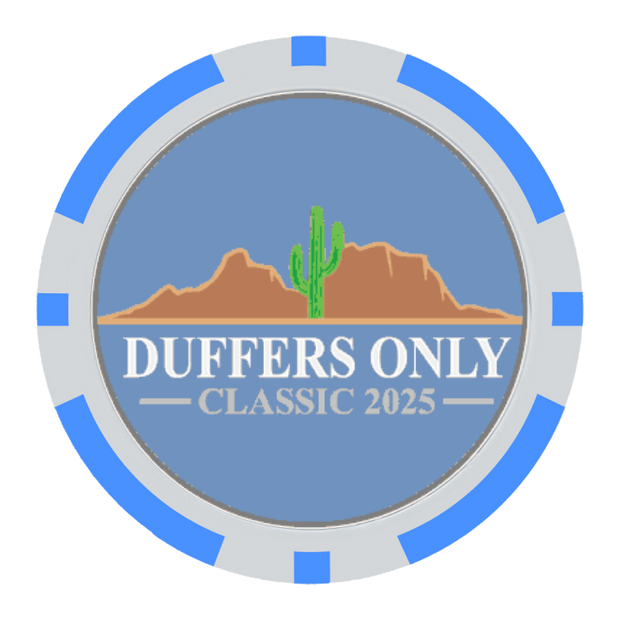 Light Blue Poker Chips