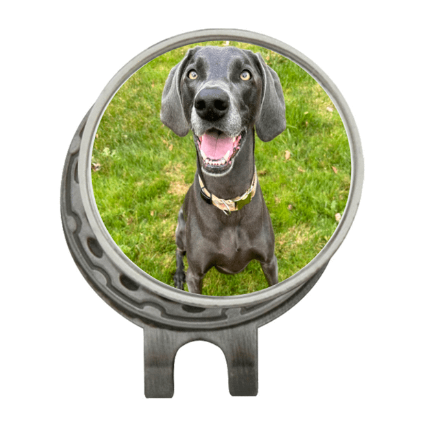 Hat Clip Ball Marker Silver