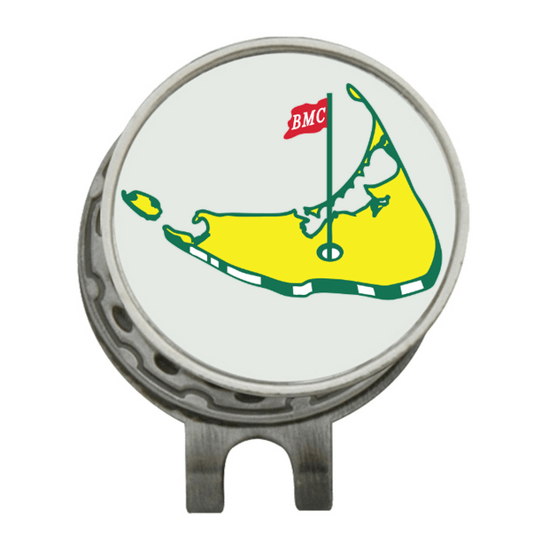 Hat Clip Ball Marker Silver