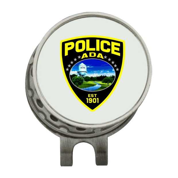 Hat Clip Ball Marker Silver