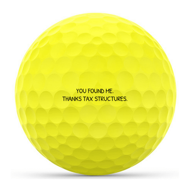 Callaway Warbird Yellow Golf Balls