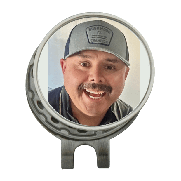 Hat Clip Ball Marker Silver