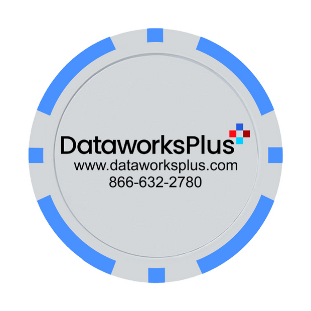 30 Poker Chips in Tube