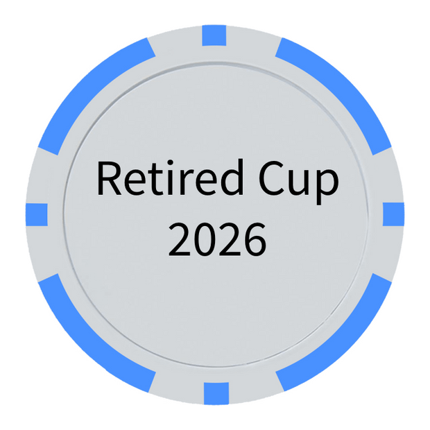 Light Blue Poker Chips