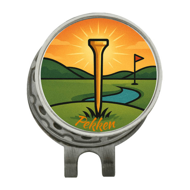 Hat Clip Ball Marker Silver