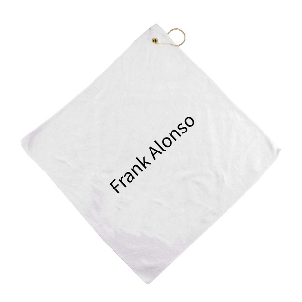 Custom 16" x 16" Golf Towel