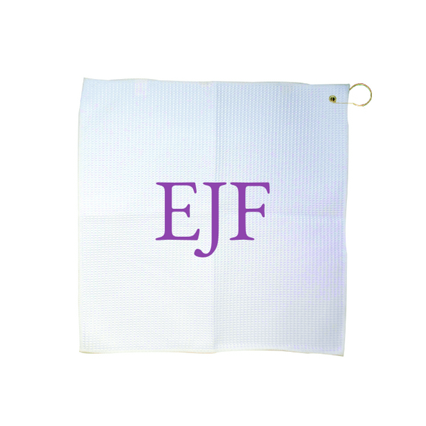 Custom 16" x 16" Waffle Golf Towel