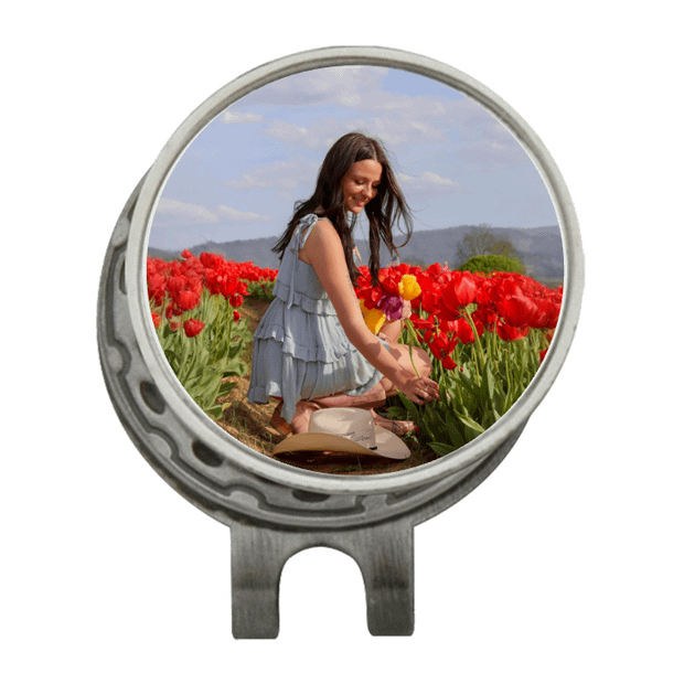 Hat Clip Ball Marker Silver