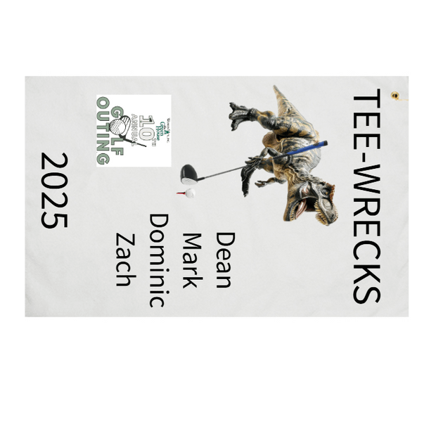 Custom 24" x 15" Golf Towel