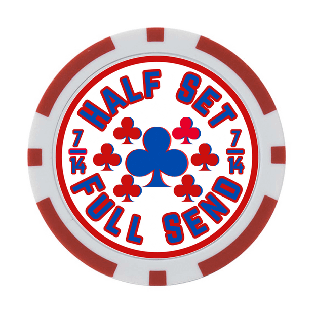 30 Poker Chips in Tube