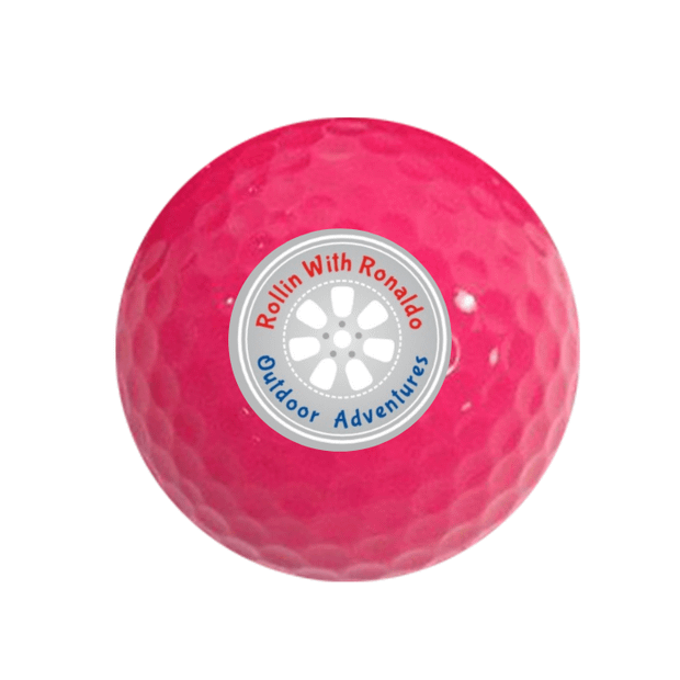 Value Golf Balls Pink