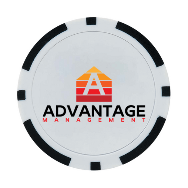 30 Poker Chips in Tube