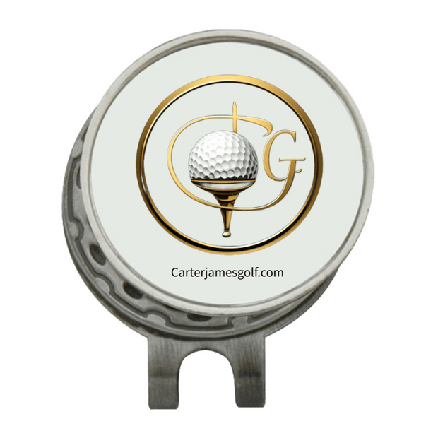 Hat Clip Ball Marker Silver