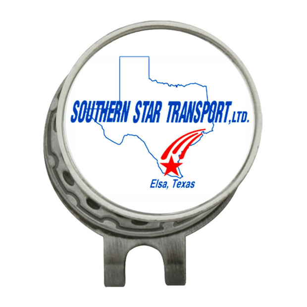 Hat Clip Ball Marker Silver