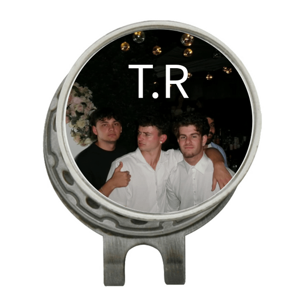 Hat Clip Ball Marker Silver