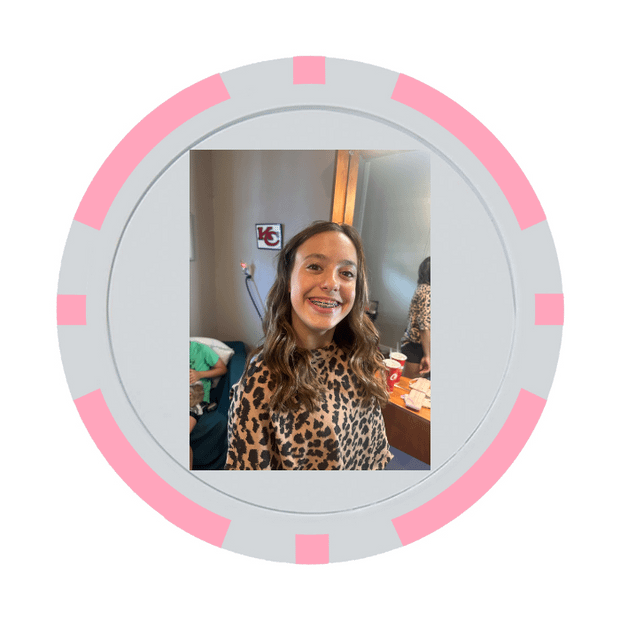 30 Poker Chips in Tube