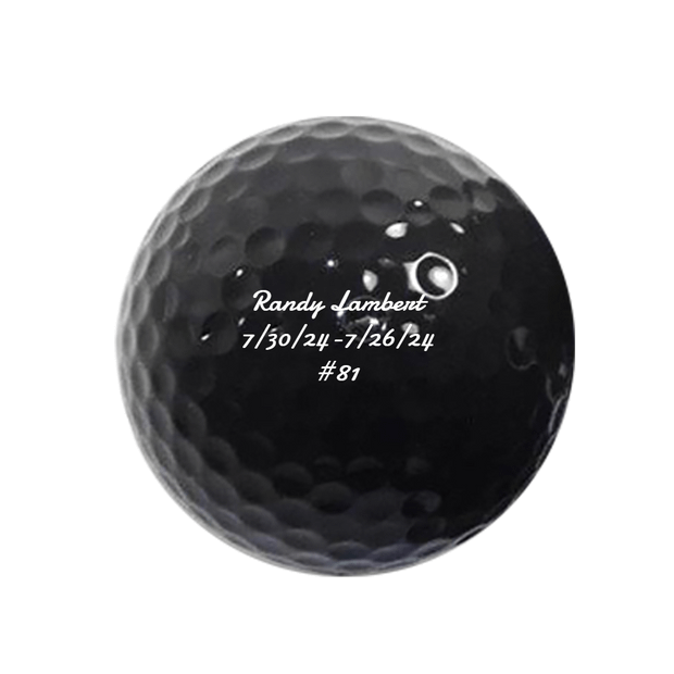 Value Golf Balls Black