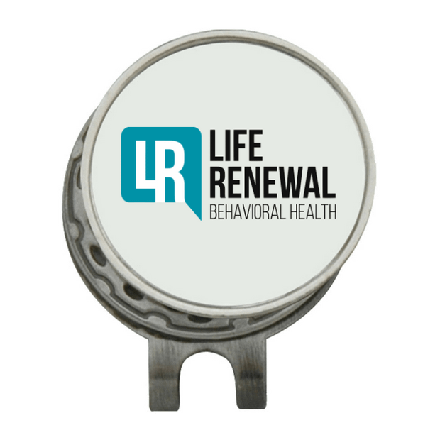 Hat Clip Ball Marker Silver