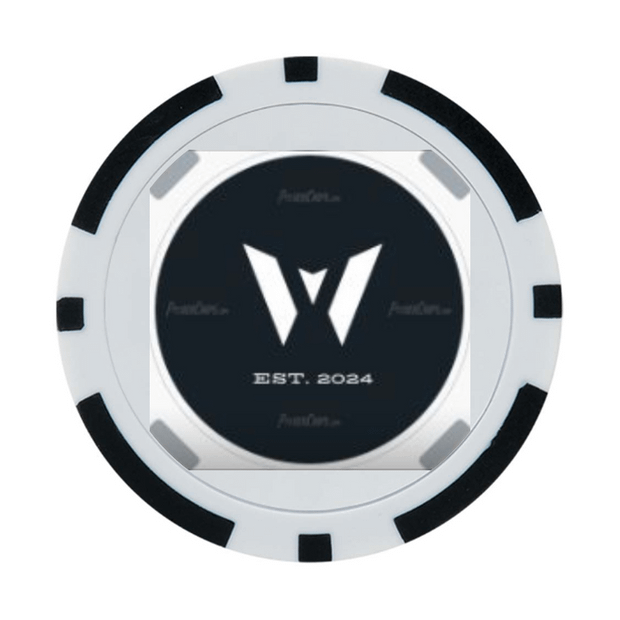 30 Poker Chips in Tube