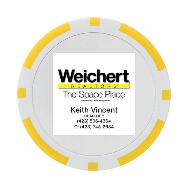 30 Poker Chips in Tube