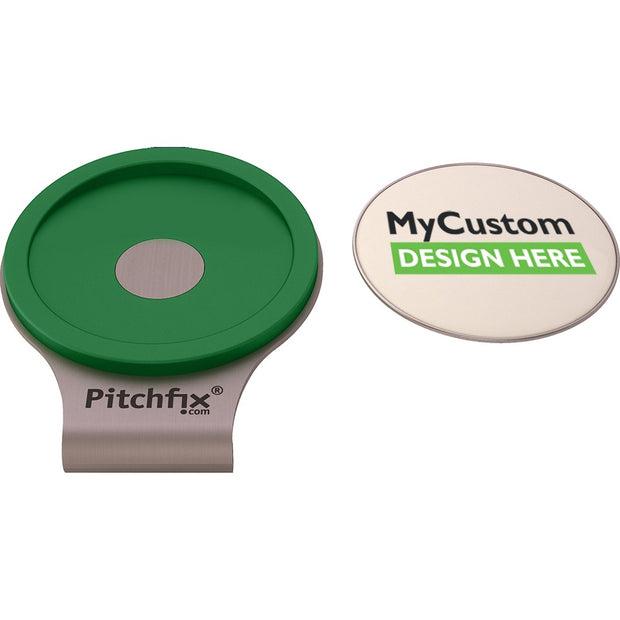 Green Pitchfix Hatclip