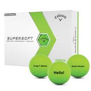 Callaway Supersoft Green Golf Balls