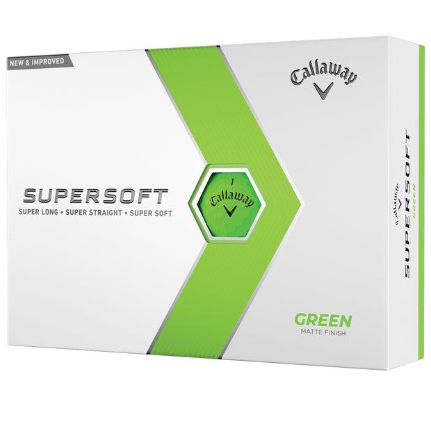 Callaway Supersoft Green Golf Balls