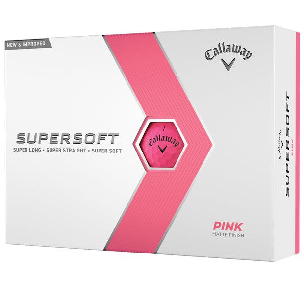 Callaway Supersoft Pink Golf Balls