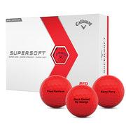 Callaway Supersoft Red Golf Balls