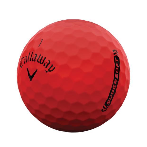 Callaway Supersoft Red Golf Balls