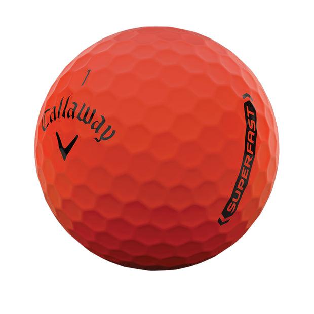 Callaway Superfast Bold Red Golf Balls - 15 Ball Pack