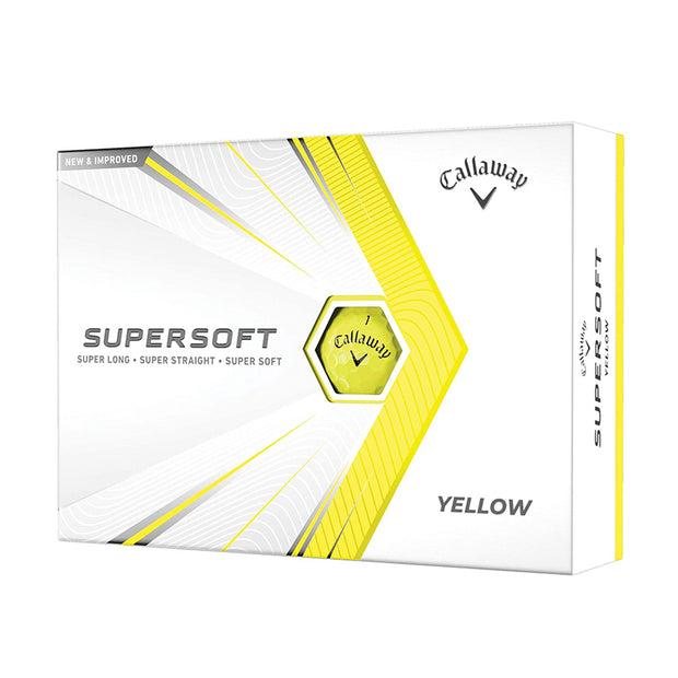 Callaway Supersoft Yellow Golf Balls