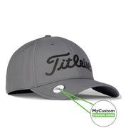 Titleist Custom Gray Players Performance Ball Marker Hat