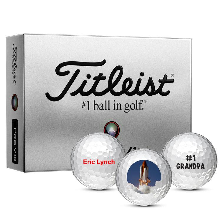 Titleist Pro V1x Left Dash Golf Balls - MyCustomGolfBall