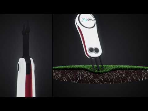 Green Pitchfix Fusion 2.5 Divot Tool